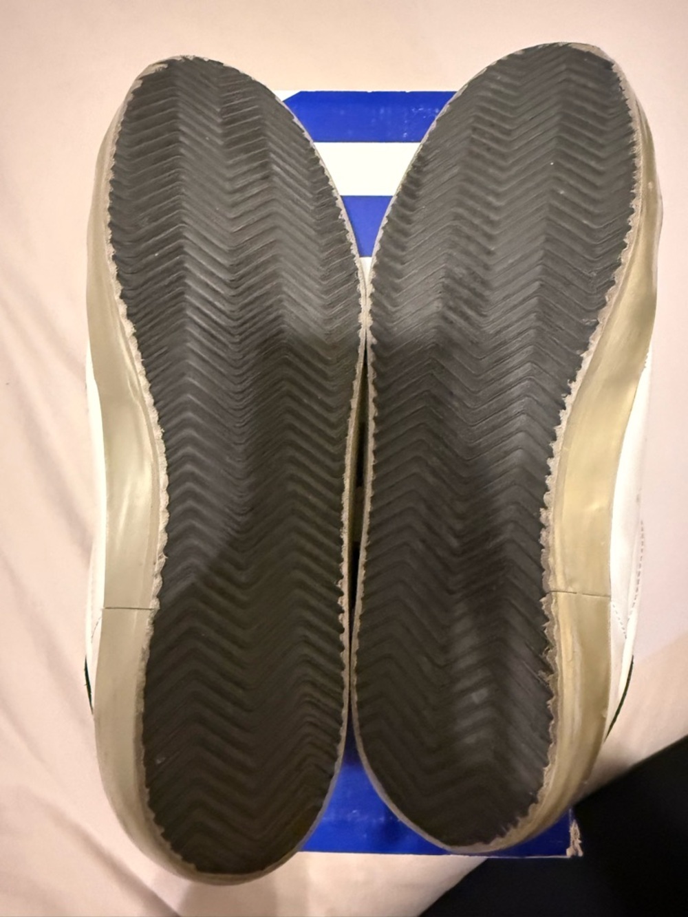 Golden Goose White Gold Star Low-Top Sneakers Size 44 - Picture 16 of 16
